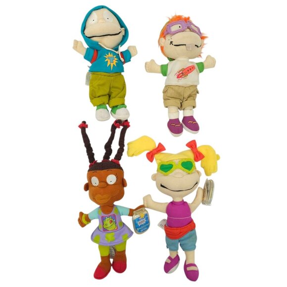 Rugrats Star Bean Nickelodeon Figures Dolls READ Viacom Mattel Toys Lot of 4 - Picture 1 of 12